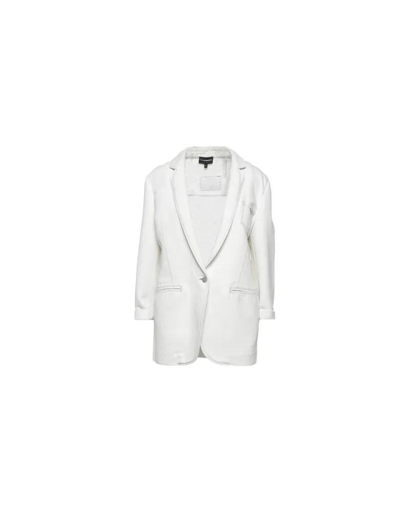 Emporio Armani ANZÜGE und CO-ORDS - Blazersauf YOOX.COM Elfenbein