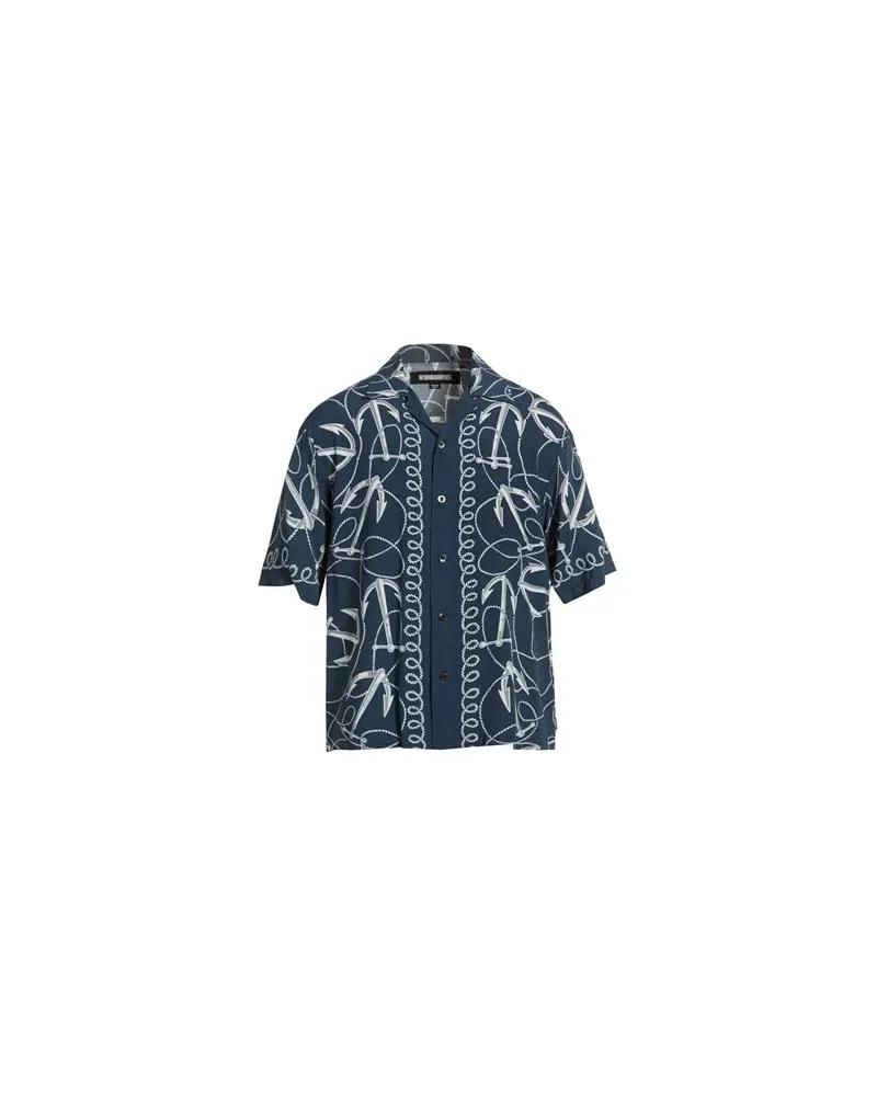 Neighborhood TOPS - Hemdenauf YOOX.COM Marineblau