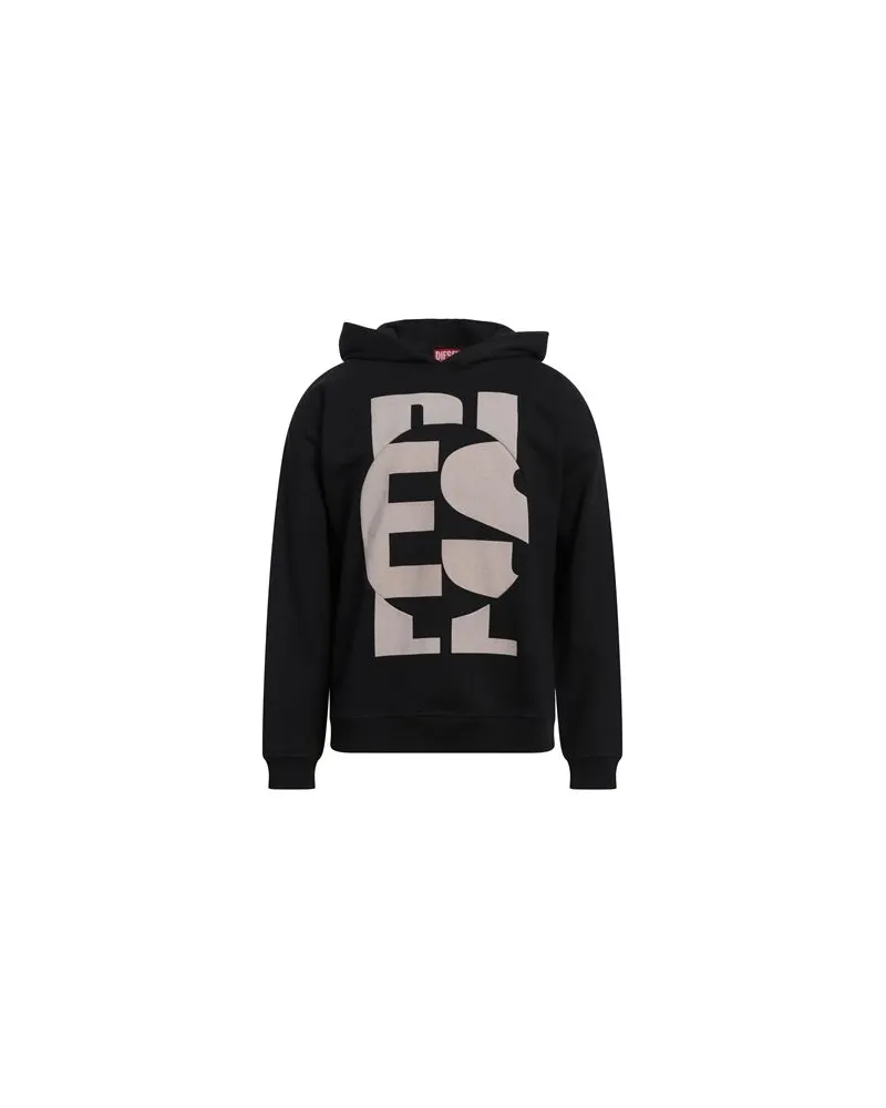 Diesel TOPS - Sweatshirtsauf YOOX.COM Schwarz