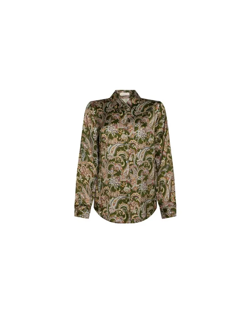 Camicettasnob TOPS - Hemdenauf YOOX.COM Dunkelgrün