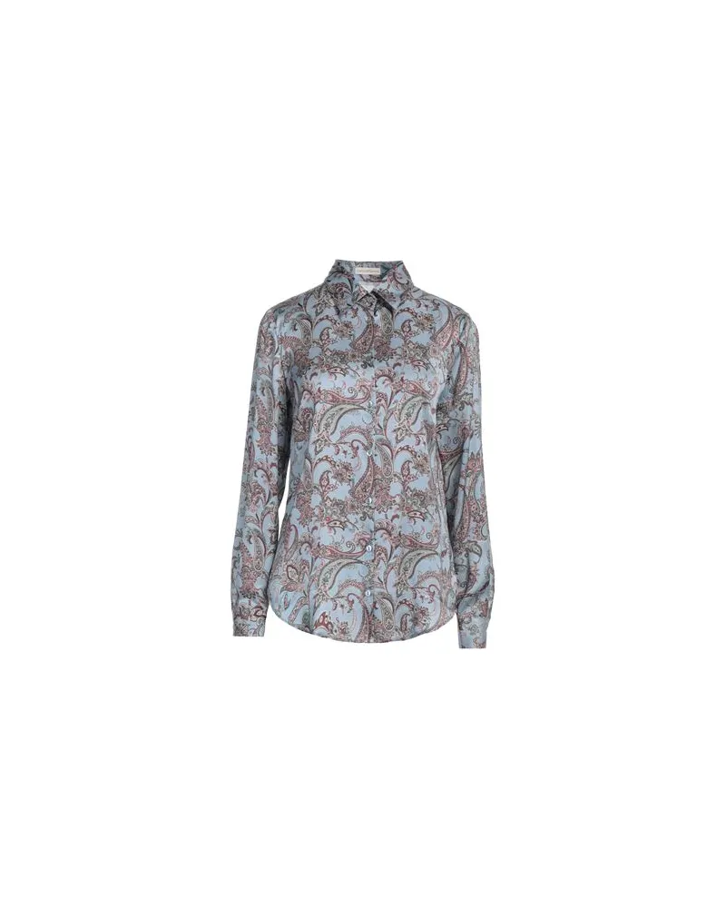 Camicettasnob TOPS - Hemdenauf YOOX.COM Azurblau