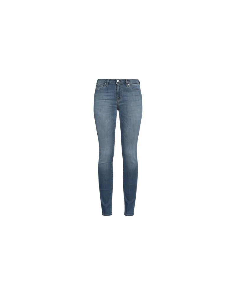 Moschino HOSEN & RÖCKE - Jeanshosenauf YOOX.COM Blau