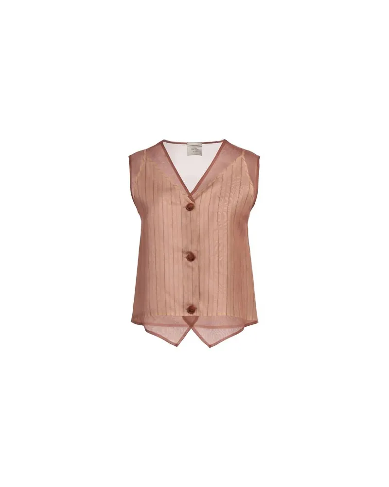 ALYSI ANZÜGE und CO-ORDS - Couture-Westenauf YOOX.COM Braun