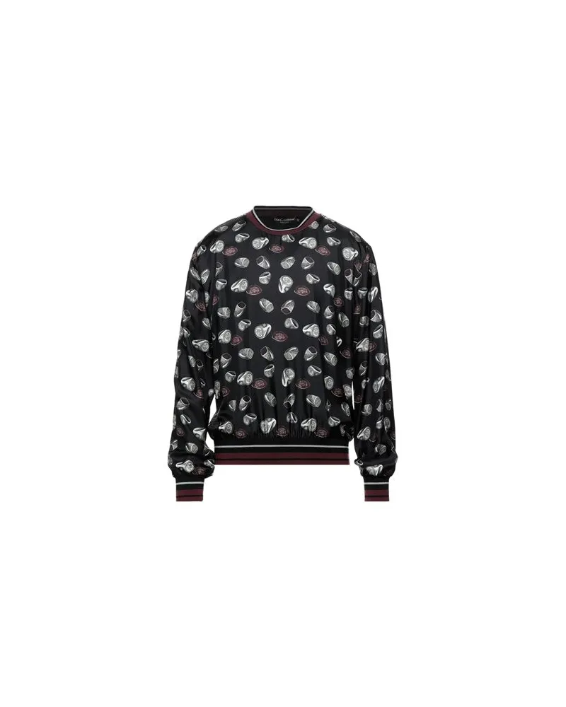 Dolce & Gabbana TOPS - Sweatshirtsauf YOOX.COM Schwarz
