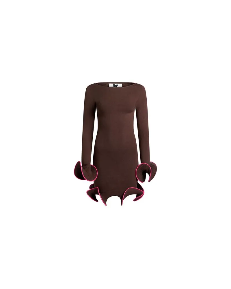 No Secrets KLEIDER - Mini-Kleiderauf YOOX.COM Dunkelbraun