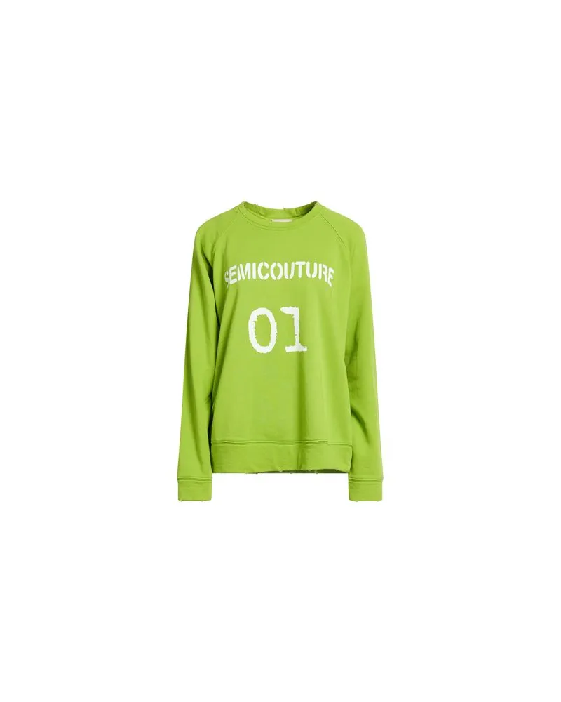 Semicouture TOPS - Sweatshirtsauf YOOX.COM Limettengrün