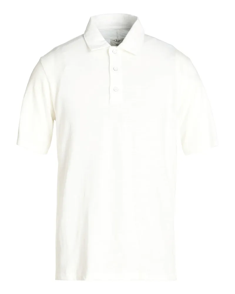 Rag & Bone Poloshirt Weiß