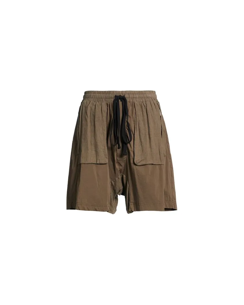 THOM KROM HOSEN & RÖCKE - Shorts & Bermudashortsauf YOOX.COM Militärgrün