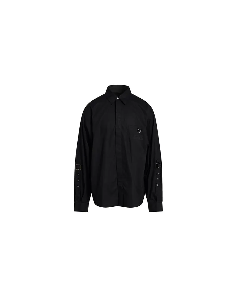 Versace Jeans TOPS - Hemdenauf YOOX.COM Schwarz