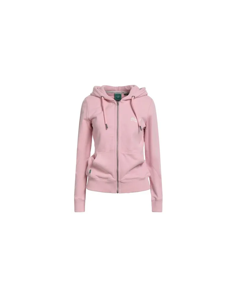 Superdry. TOPS - Sweatshirtsauf YOOX.COM Rosa