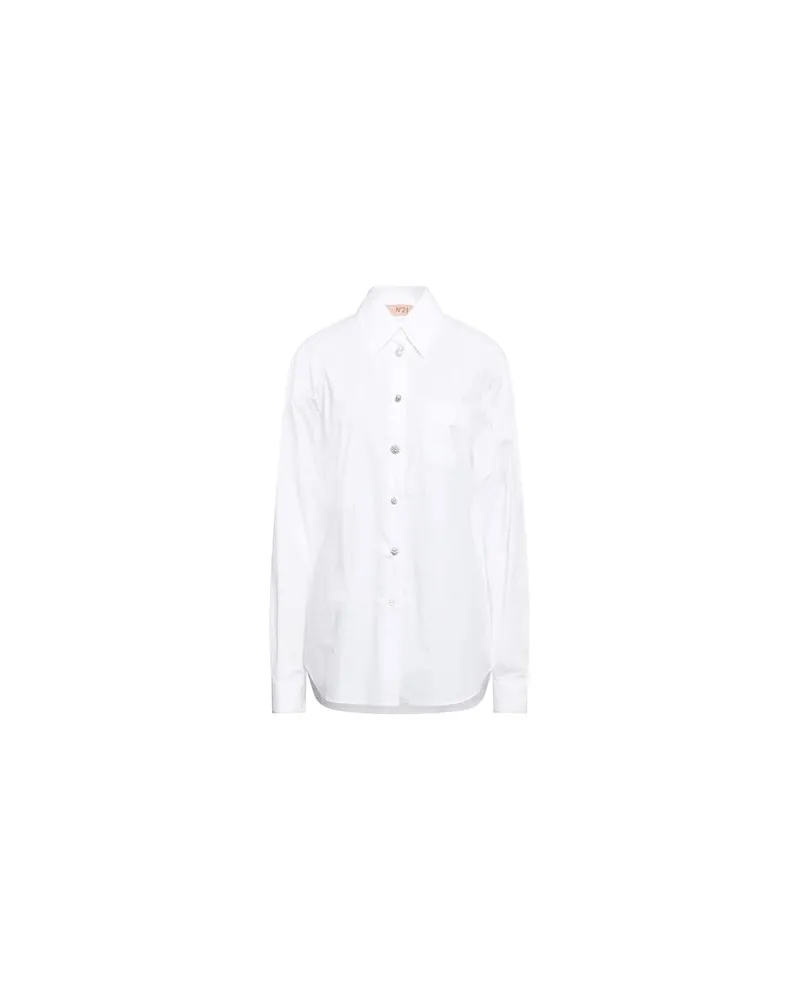 N° 21 TOPS - Hemdenauf YOOX.COM Weiß