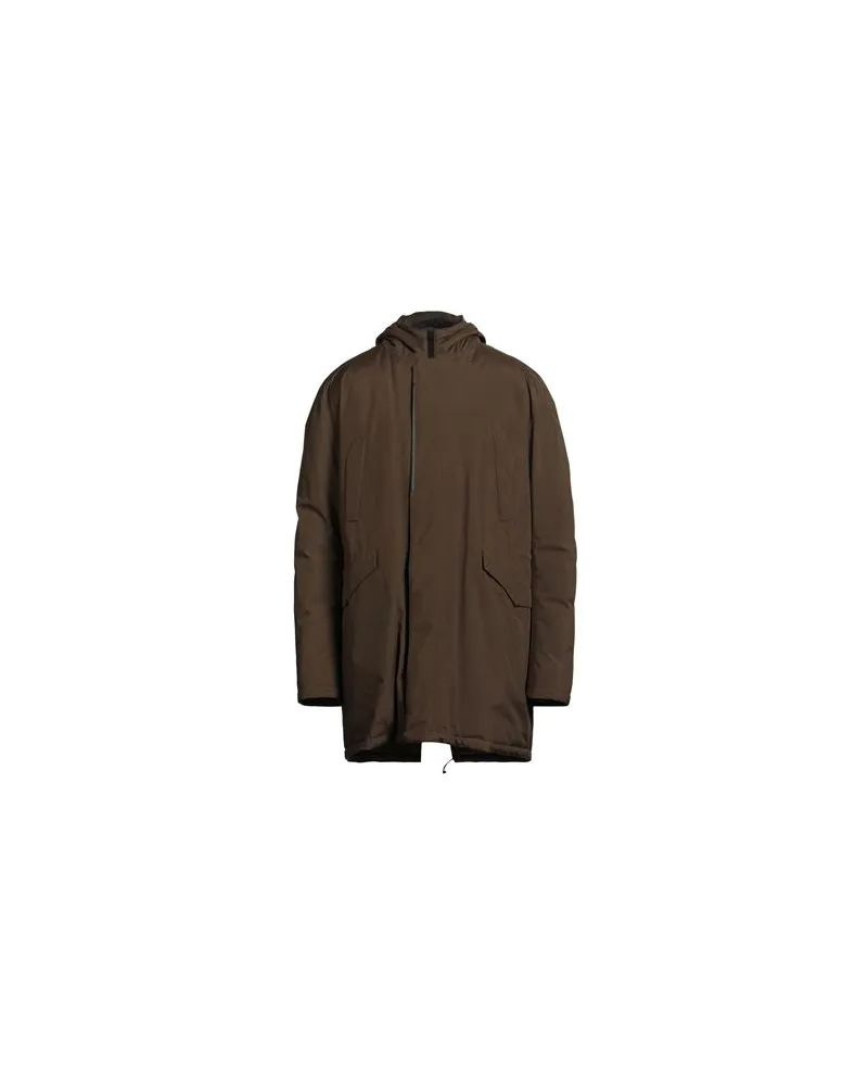 Herno LAMINAR - JACKEN & MÄNTEL - Mäntelauf YOOX.COM Militärgrün