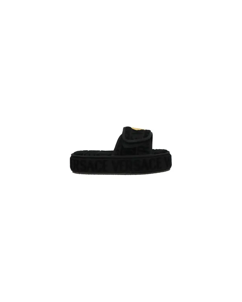 Versace SCHUHE - Sandalenauf YOOX.COM Schwarz