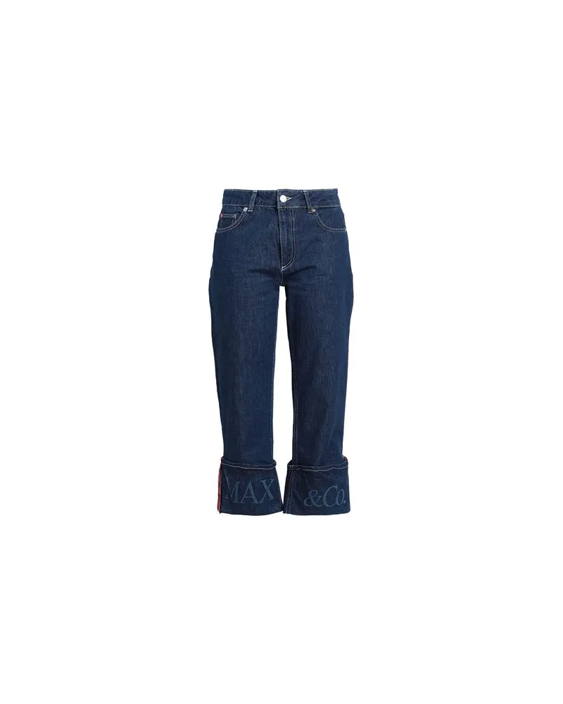 MAX&Co. HOSEN & RÖCKE - Jeanshosenauf YOOX.COM Blau