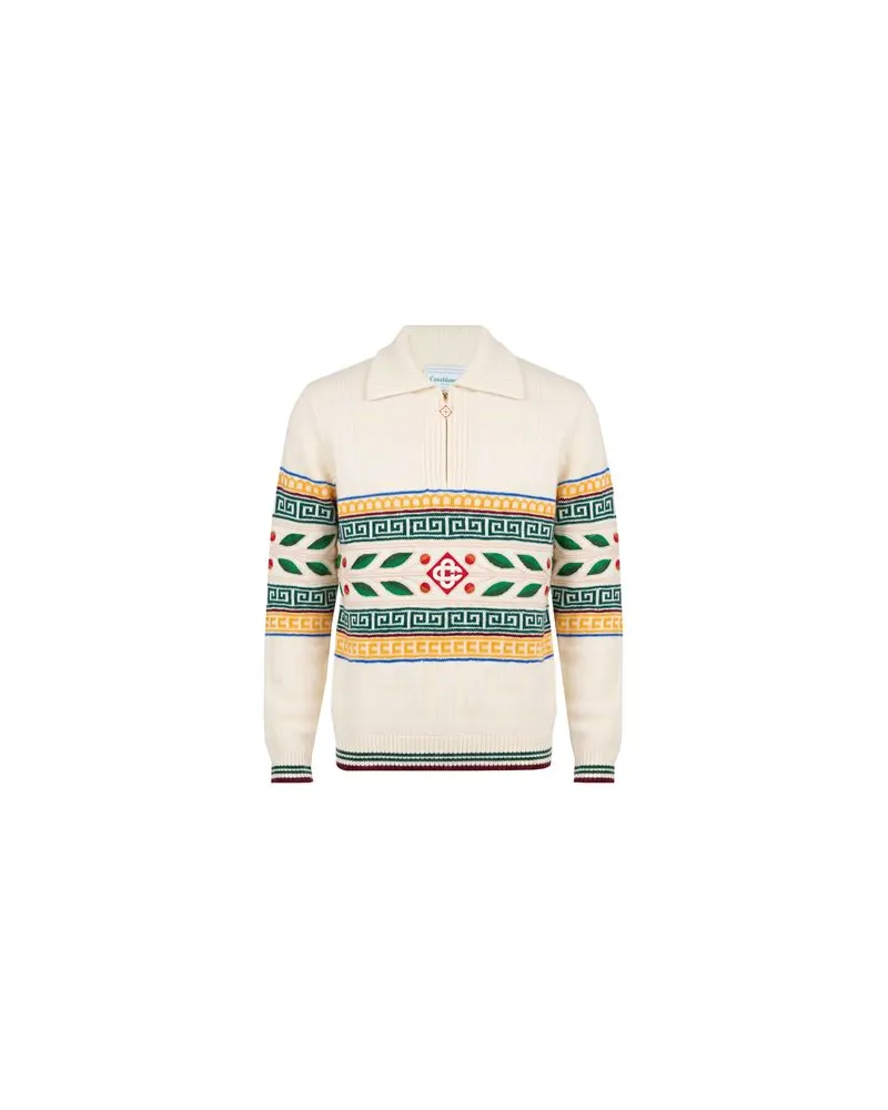 Casablanca Paris STRICKWAREN - Pulloverauf YOOX.COM Elfenbein