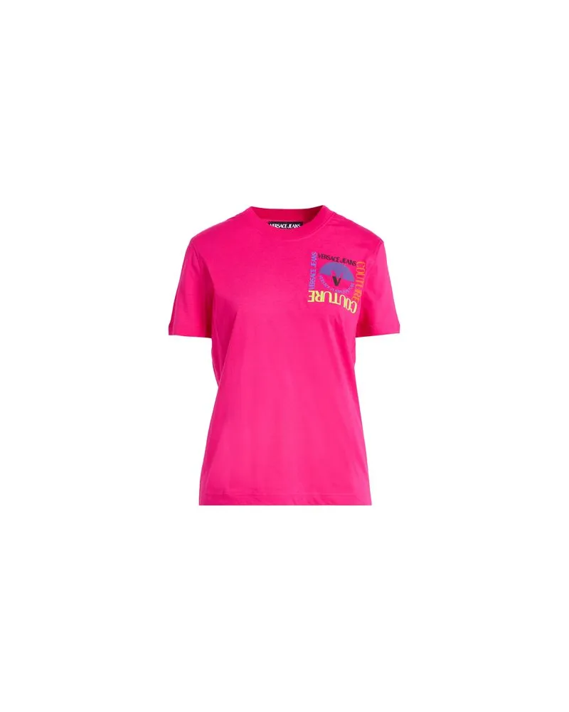 Versace Jeans TOPS - T-shirtsauf YOOX.COM Fuchsia