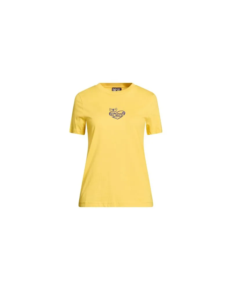 Diesel TOPS - T-shirtsauf YOOX.COM Gelb