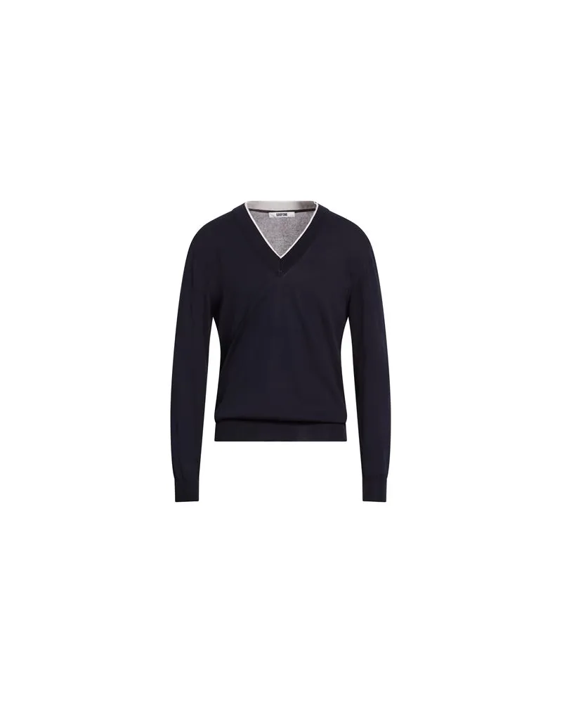 Mauro Grifoni STRICKWAREN - Pulloverauf YOOX.COM Marineblau