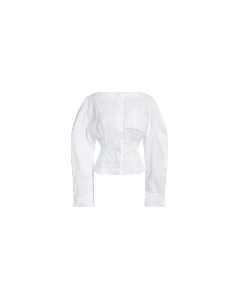Jacquemus TOPS - Hemdenauf YOOX.COM Weiß