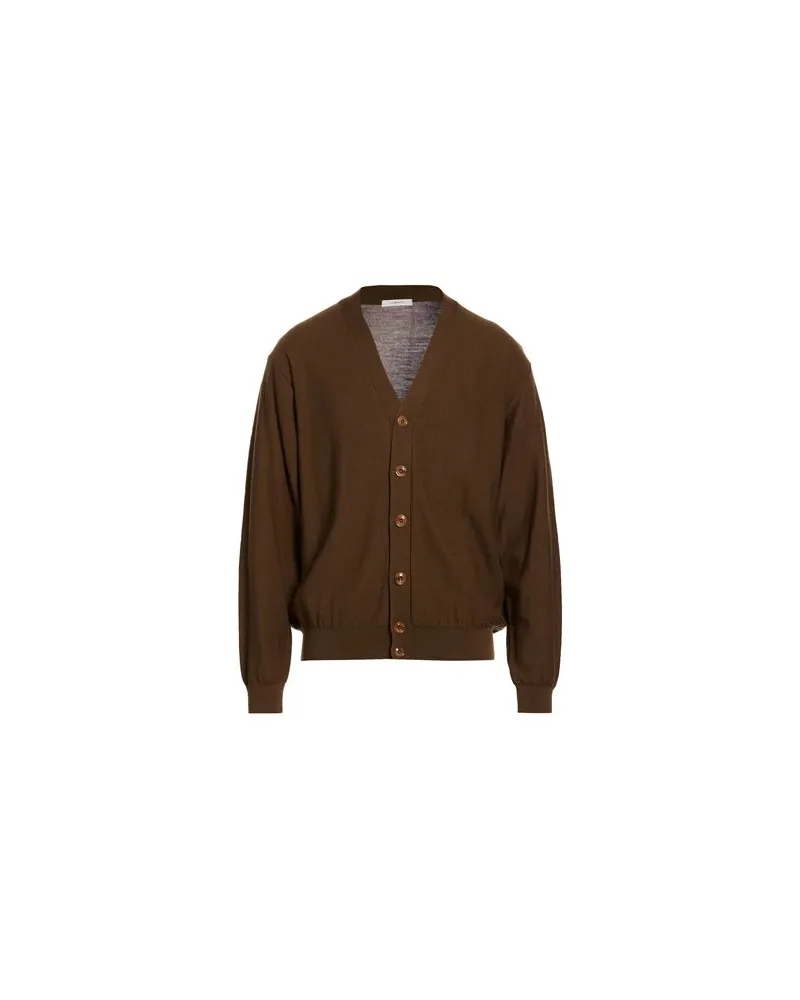 Christophe Lemaire STRICKWAREN - Strickjackenauf YOOX.COM Braun