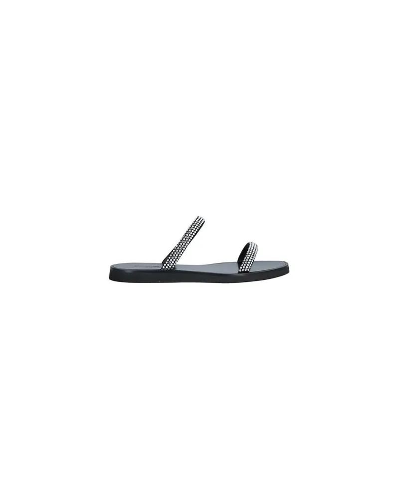 Emporio Armani SCHUHE - Sandalenauf YOOX.COM Schwarz