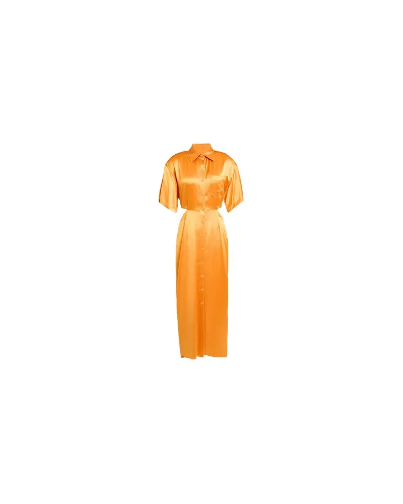 Isabelle Blanche KLEIDER - Midi-Kleiderauf YOOX.COM Orange