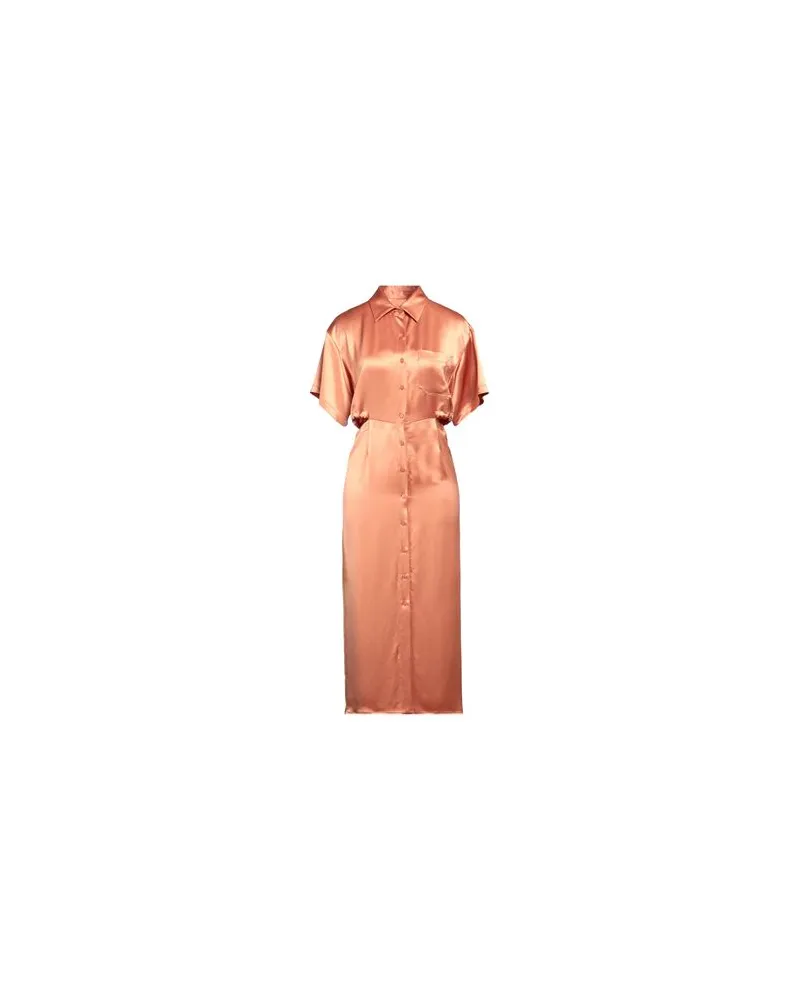 Isabelle Blanche KLEIDER - Midi-Kleiderauf YOOX.COM Rostrot