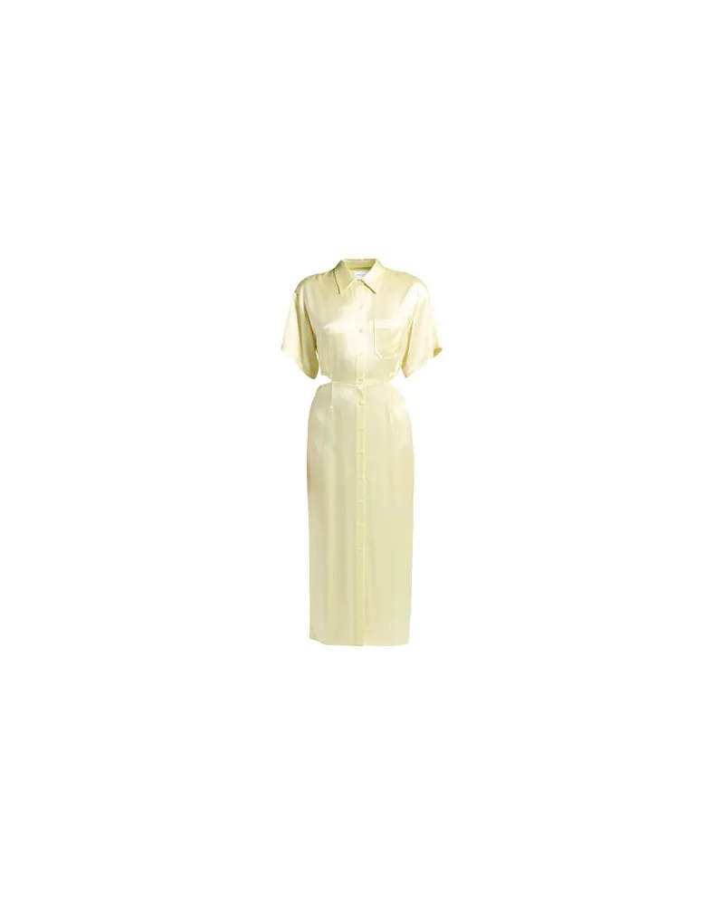 Isabelle Blanche KLEIDER - Midi-Kleiderauf YOOX.COM Pastellgelb