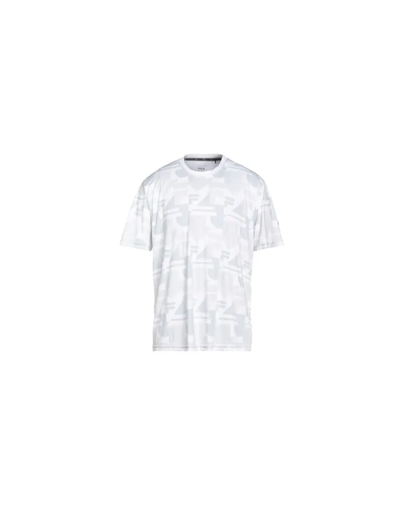 Fila TOPS - T-shirtsauf YOOX.COM Hellgrau