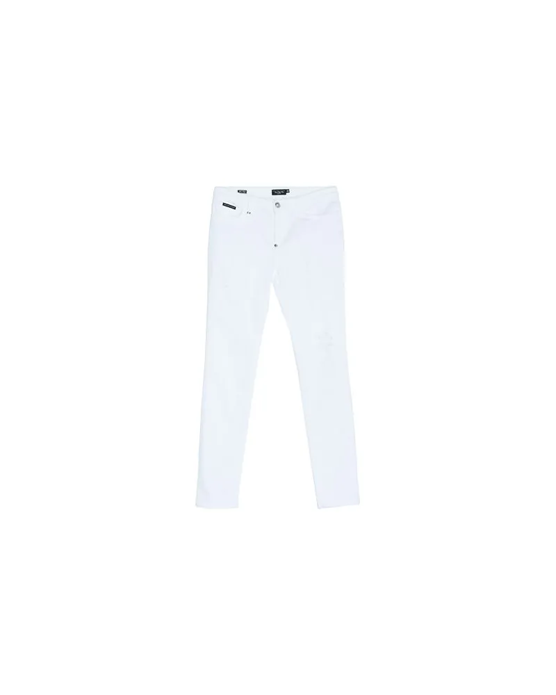 Philipp Plein HOSEN & RÖCKE - Hosenauf YOOX.COM Weiß