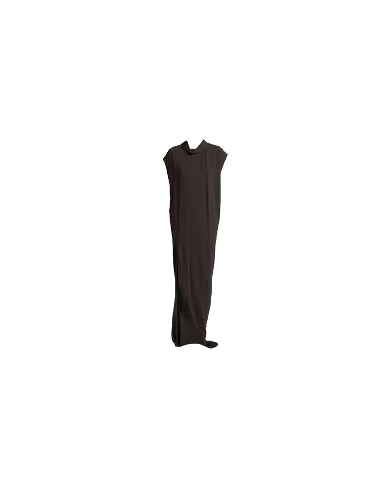 Rick Owens KLEIDER - Maxi-Kleiderauf YOOX.COM Dunkelbraun