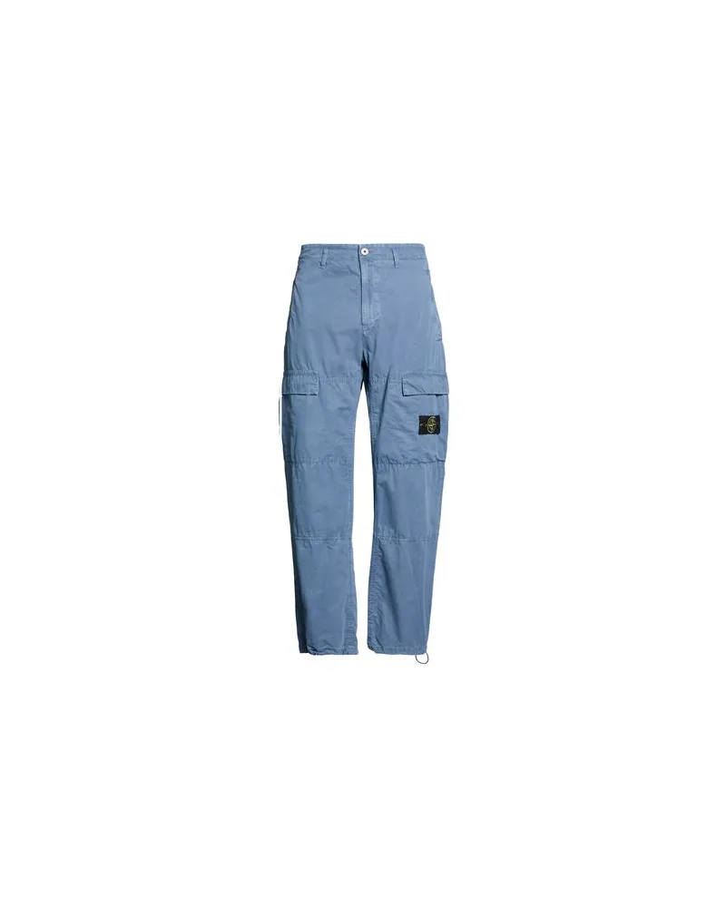 Stone Island HOSEN & RÖCKE - Hosenauf YOOX.COM Taubenblau