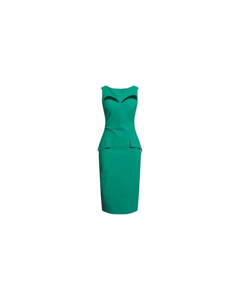 Chiara Boni KLEIDER - Midi-Kleiderauf YOOX.COM Smaragdgrün