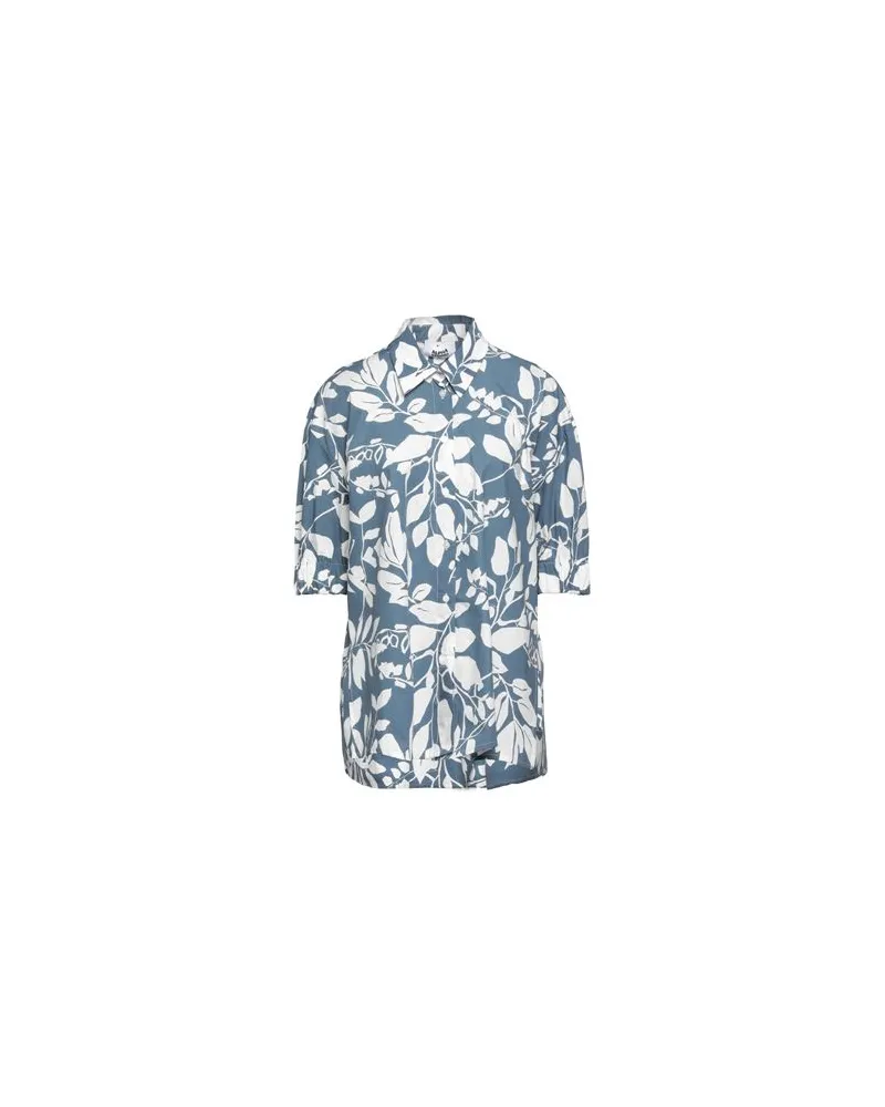 Alpha Studio TOPS - Hemdenauf YOOX.COM Taubenblau
