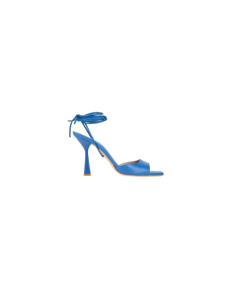 Sergio Levantesi SCHUHE - Sandalenauf YOOX.COM Blau