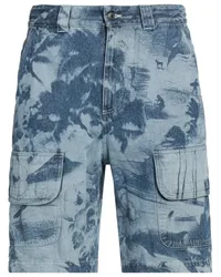 MSGM Jeansshorts Blau