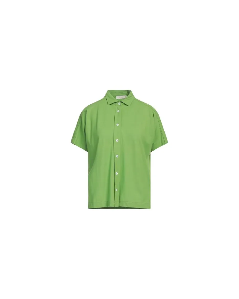 Zanone BY SLOWEAR - TOPS - Hemdenauf YOOX.COM Grün