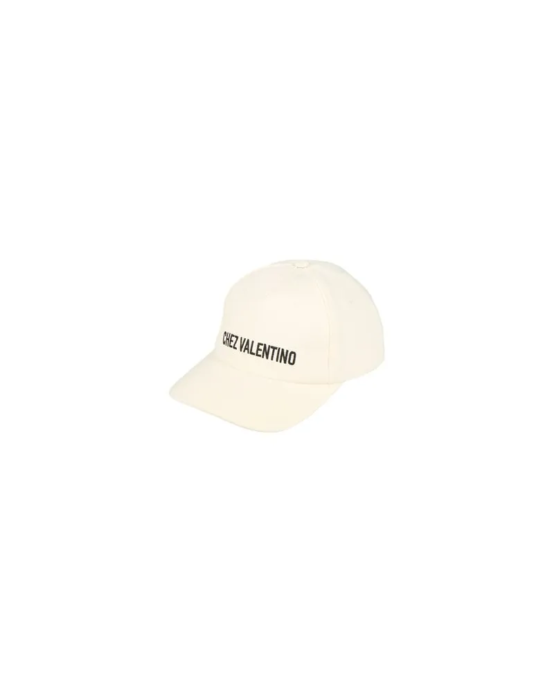 Valentino Garavani ACCESSOIRES - Mützen & Hüteauf YOOX.COM Cremeweiß
