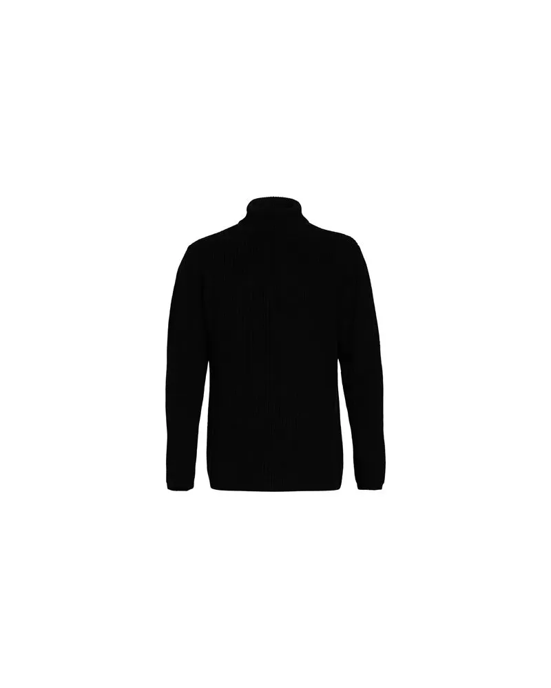 OFFICINA 36 STRICKWAREN - Rollkragenpulloverauf YOOX.COM Schwarz