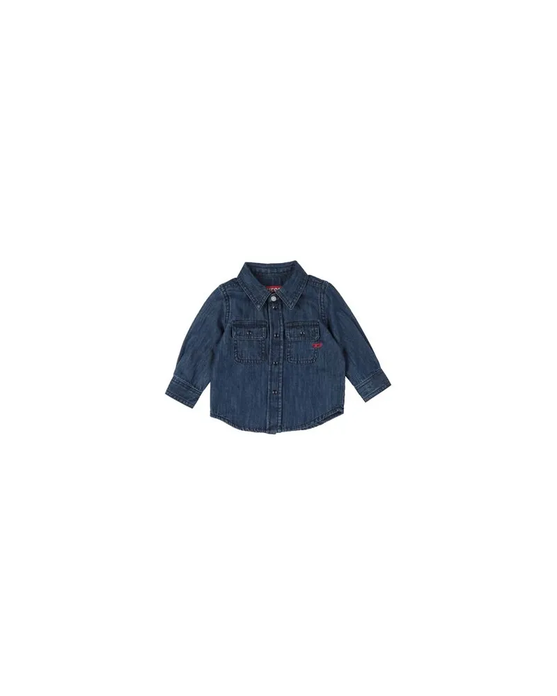 Diesel TOPS - Jeanshemdenauf YOOX.COM Blau