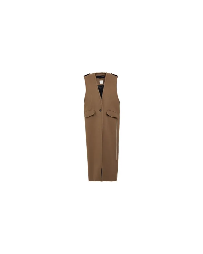 Isabel Benenato JACKEN & MÄNTEL - Mäntelauf YOOX.COM Khaki