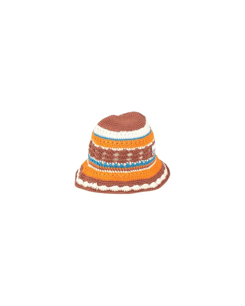 Ganni ACCESSOIRES - Mützen & Hüteauf YOOX.COM Orange
