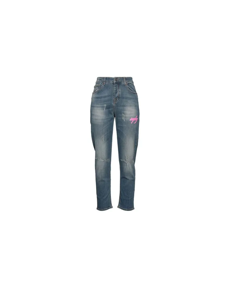 ICE PLAY HOSEN & RÖCKE - Jeanshosenauf YOOX.COM Blau