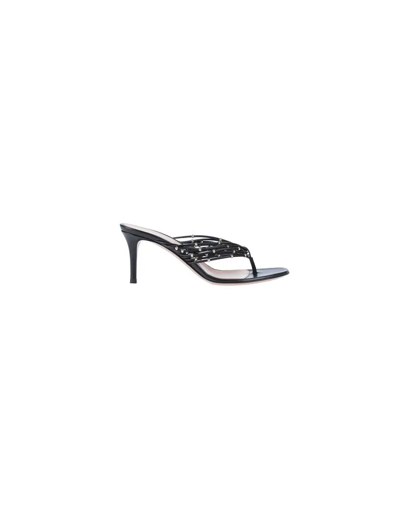 Gianvito Rossi SCHUHE - Zehentrennerauf YOOX.COM Schwarz