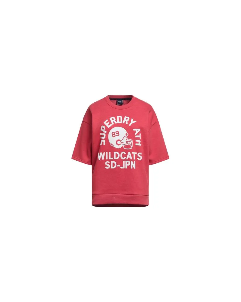 Superdry. TOPS - Sweatshirtsauf YOOX.COM Rot