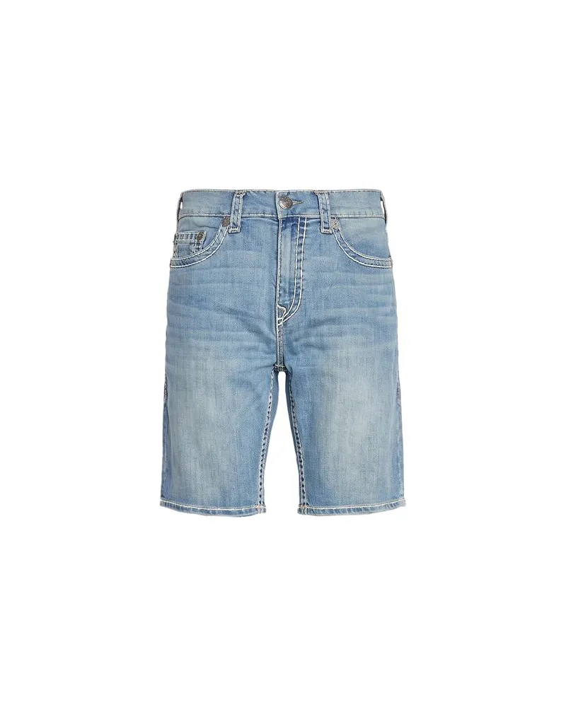 True Religion HOSEN & RÖCKE - Jeansshortsauf YOOX.COM Blau
