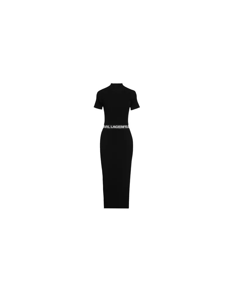 Karl Lagerfeld KLEIDER - Midi-Kleiderauf YOOX.COM Schwarz