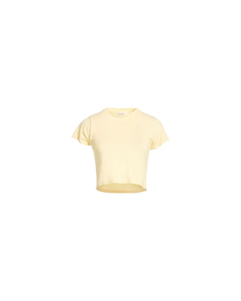 CROSSLEY TOPS - T-shirtsauf YOOX.COM Pastellgelb