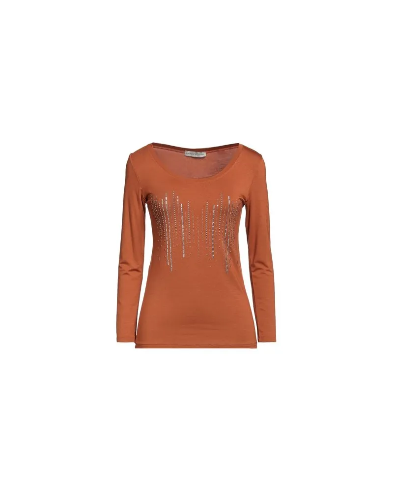 Boutique de la Femme TOPS - T-shirtsauf YOOX.COM Rostrot