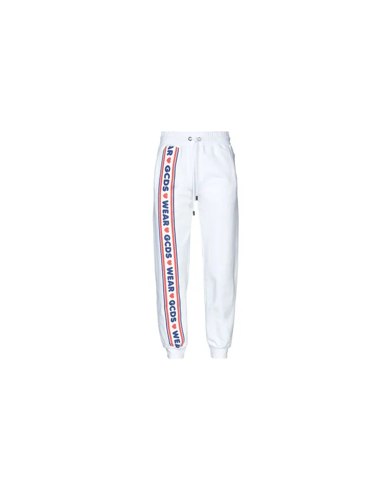 GCDS HOSEN & RÖCKE - Hosenauf YOOX.COM Weiß